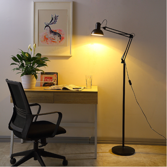 HHFL004 High Quality Modern LED Feather Floor Lamp Luxury LED Floor Lamps 360 Degree Adjustable Floor Lamps Old For Living Room