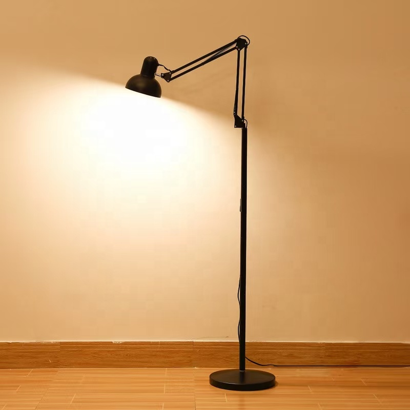 HHFL004 High Quality Modern LED Feather Floor Lamp Luxury LED Floor Lamps 360 Degree Adjustable Floor Lamps Old For Living Room