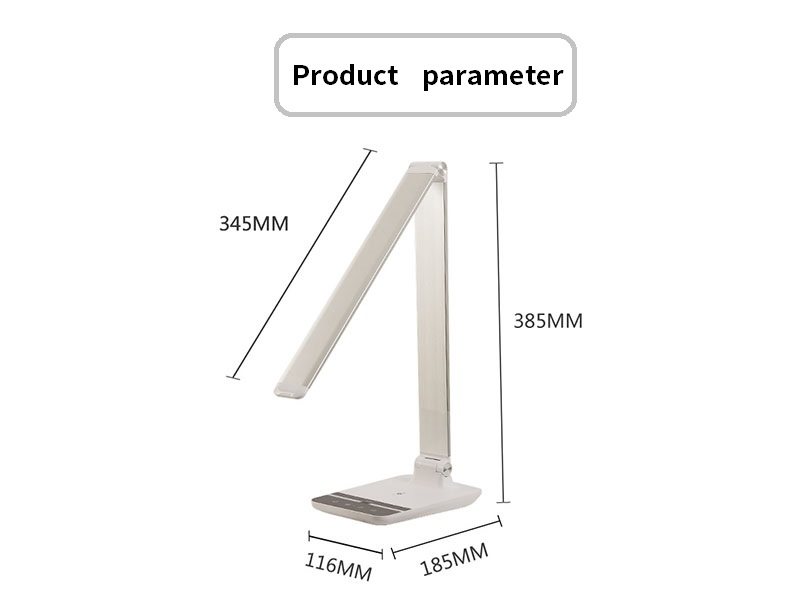 HHTX170 Charger Wireless Led Table Desk Lamp  Modern Decorations For Home Stepless Dimming Bedside Table Lamps For Reading