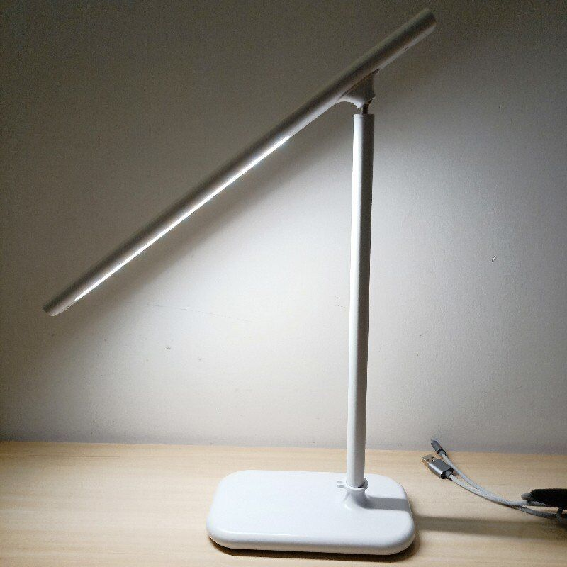 HH011 Six-Speed Dimming Hot Sell Folding Three Color Table LED Lamp Table Light Reading Lamp For Office Bedisde Study Desk Lamps