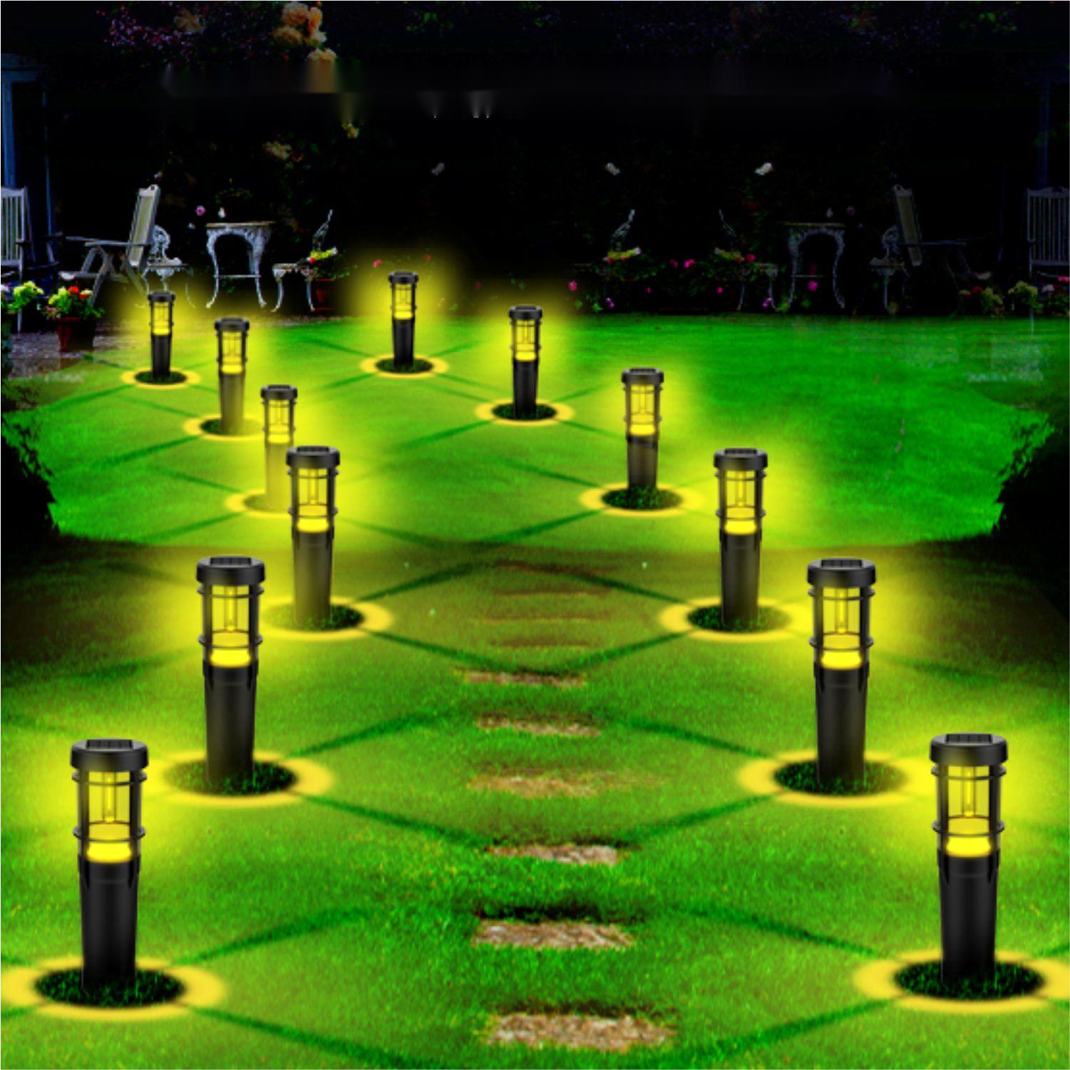 HH231B Plug-In Night Light Solar Street Lights Outdoor Waterproof Solar Garden Lights Atmosphere ABS IP65 High Temperature Resistance