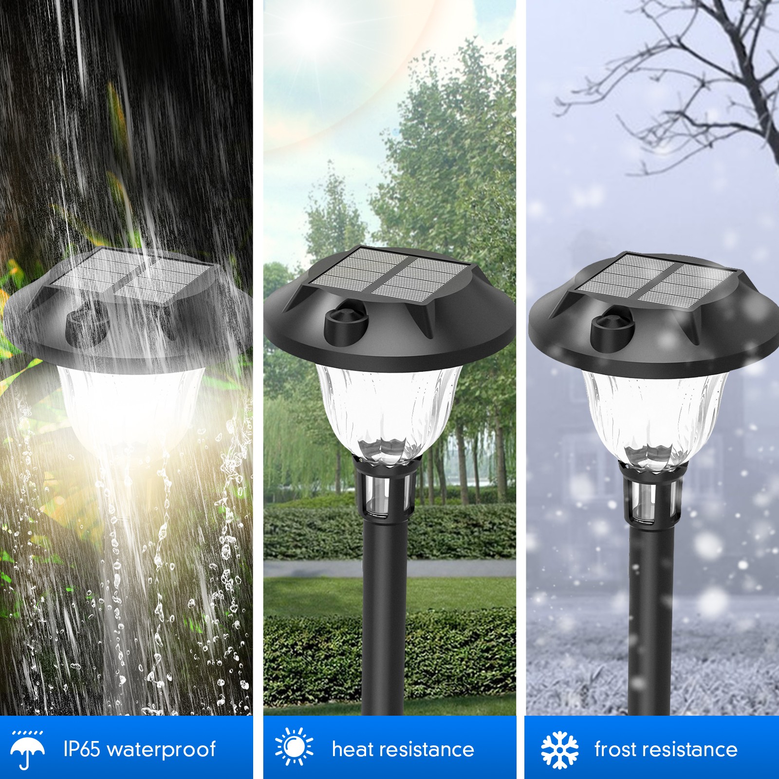 HH221 Solar Lawn Garden Lights Outdoor Waterproof LED Garden Solar Light LED Solar Lights Outdoor Waterproof Night Atmosphere Lamp