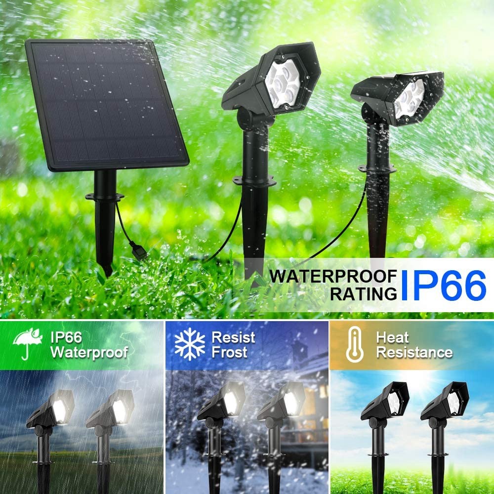 HH193 IP65 Outdoor Garden Solar LED Lamps Wall Lights LED Solar Lights Outdoor Waterproof Solar Flood Lights Outdoor Waterproof LED