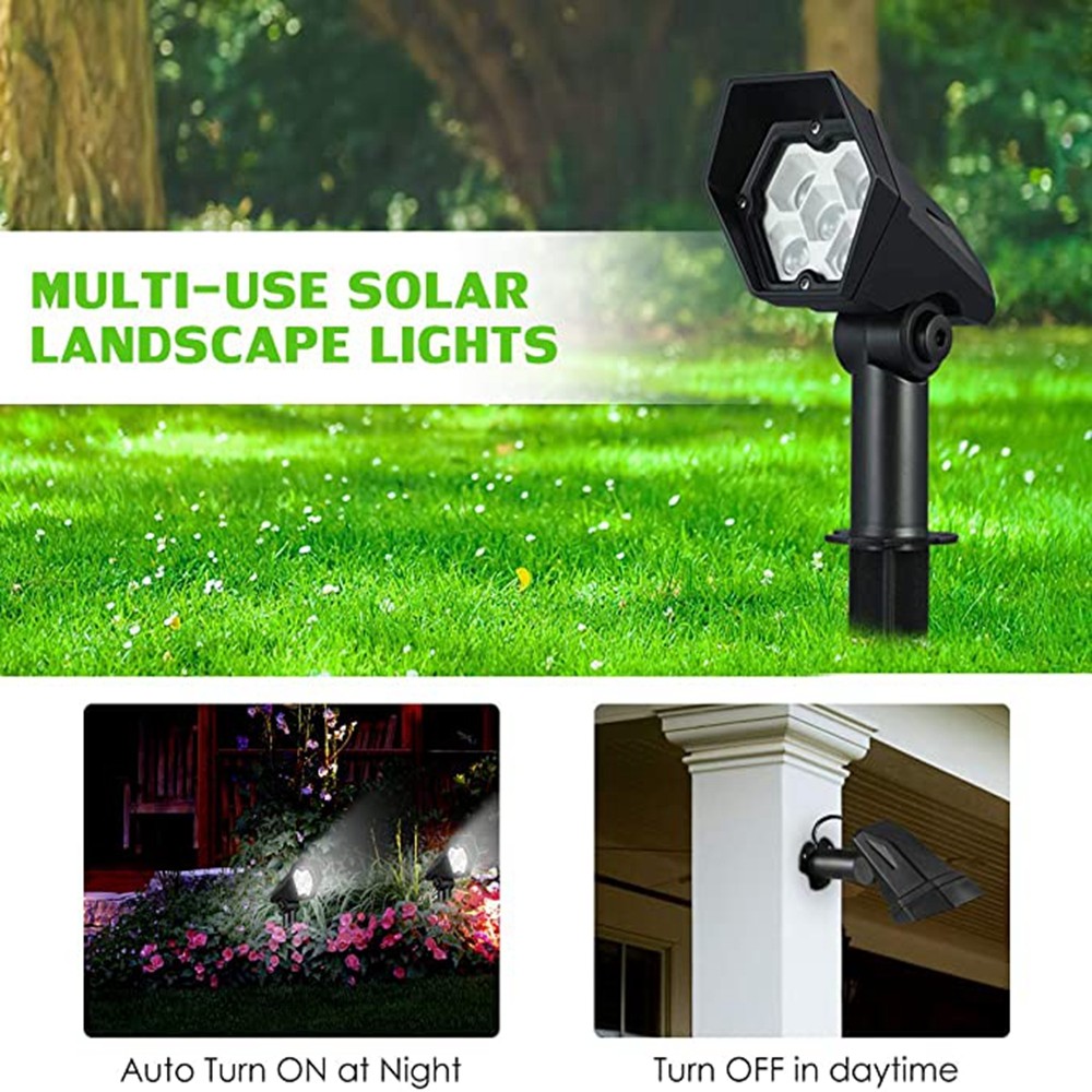 HH193 IP65 Outdoor Garden Solar LED Lamps Wall Lights LED Solar Lights Outdoor Waterproof Solar Flood Lights Outdoor Waterproof LED