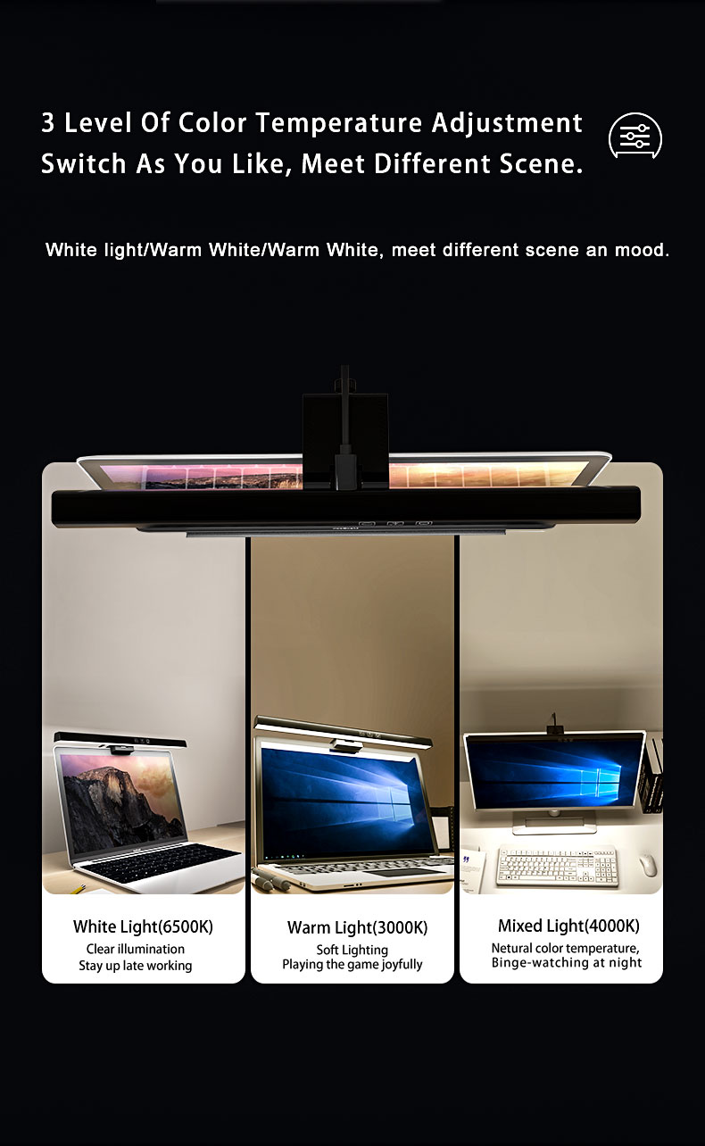 Computer Screen Monitor Light Bar
