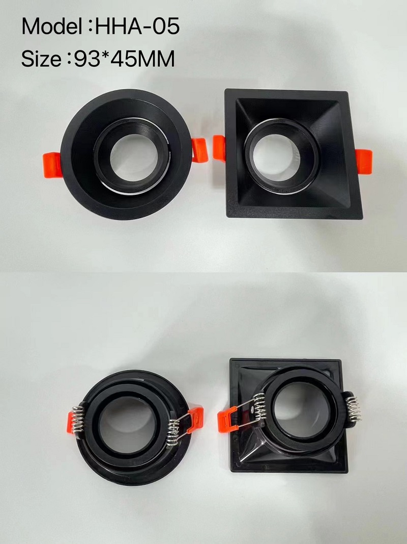 HHA-01/HHA-05/HHA-06 Gu10 MR16 Spot Light Downlight LED Fixture Holder Support