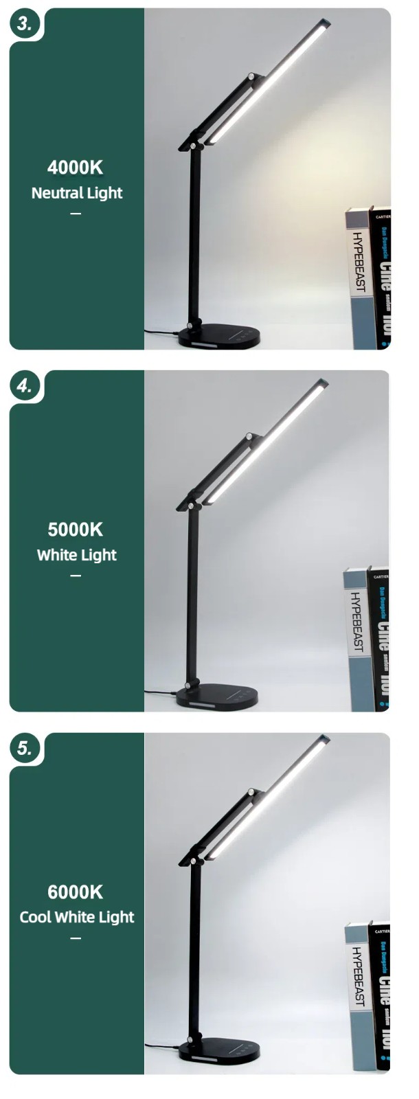 HHT-1529 Rotatable LED Table Lamp
