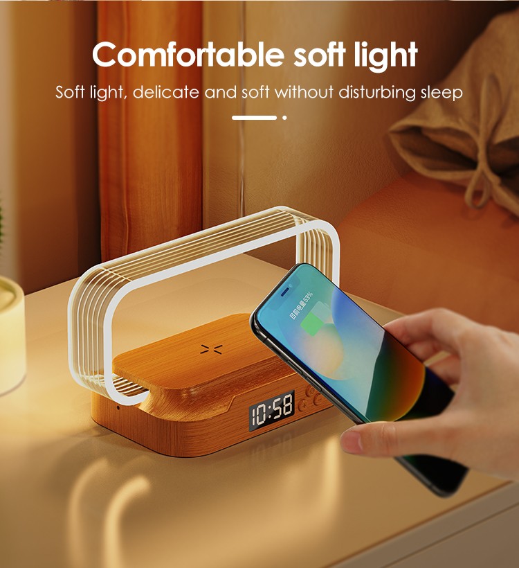 HHN-1707-WR06C LED Wireless Charging Table Lamp