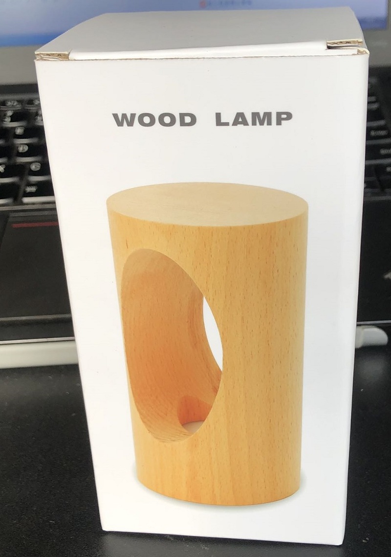 USB Wooden Table Lamp For Bedroom Hotel Eye Protection Bedside Table Lamp Dimmable Rechargeable LED Night Light