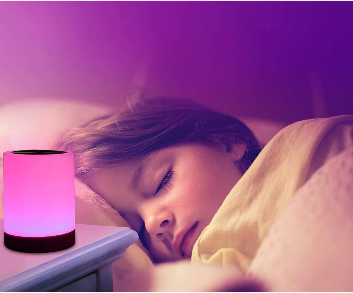 3D Night Light Lamp Led Touch Nightstand  Ambient Night Light  Kids Bedroom Living Room Bedside Bar Table Lamp Light