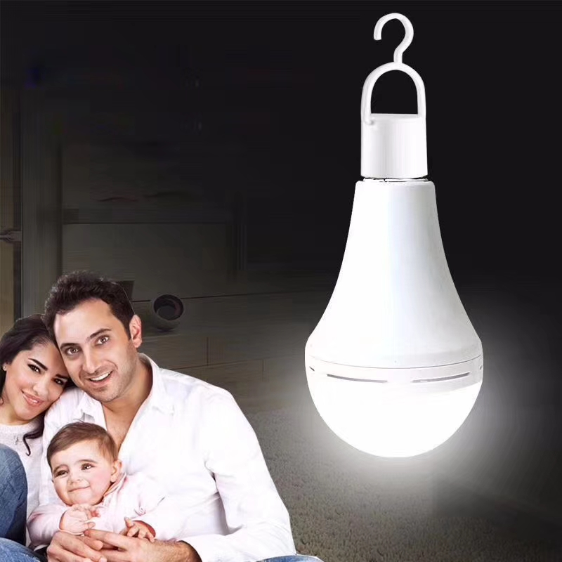 High Quality Wholesale Outdoor Camping LED Emergency Light Battery Operated LED Bulb Battery Emergency Light Home Rechargeable