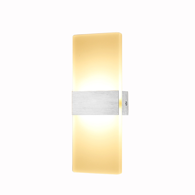 Lighting Hotel Corridor Indoor LED Wall Lamp Light Bedroom Living Room Lamp Aluminum Wall Lamp Modern Warm White LED Light