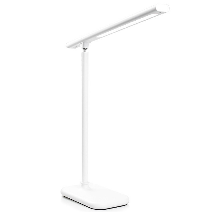 HH011 Six-Speed Dimming Hot Sell Folding Three Color Table LED Lamp Table Light Reading Lamp For Office Bedisde Study Desk Lamps