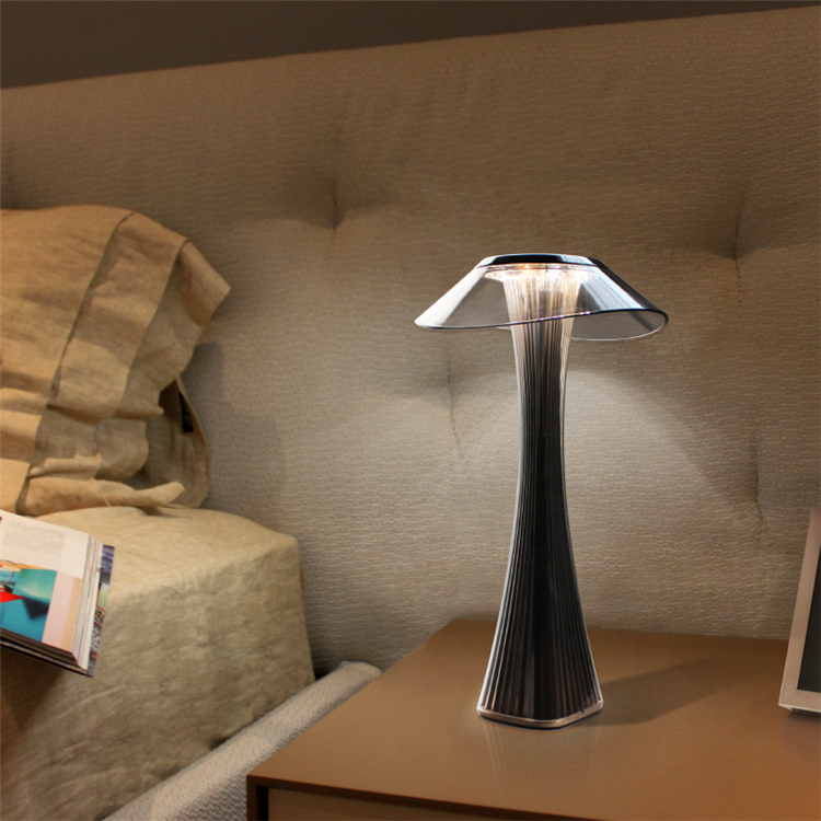 HHJ05 1200MAH Amazon Hot Selling LED Smart Desk Lamp Lamps Home Decor Luxury 3 W  Modern Table Lamp Acrylic Office Light Restaurant