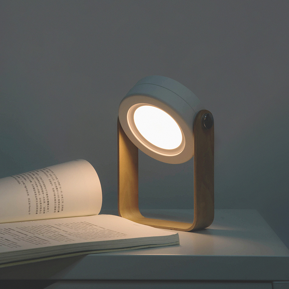 Camping Lamps Foldable Table Lamp Eye Protection Rechargeable Light For Home Portable LED Table Lamp With Touch Sensor