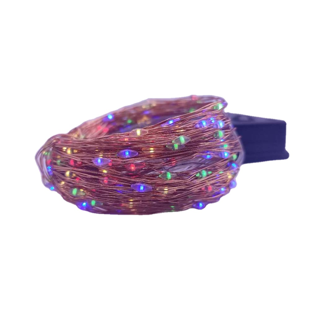 Solar Garden Lights Waterproof Outdoor Color Changing Solar Bulb Copper Wire Led RGB LED Strip Light Outdoor Waterproof