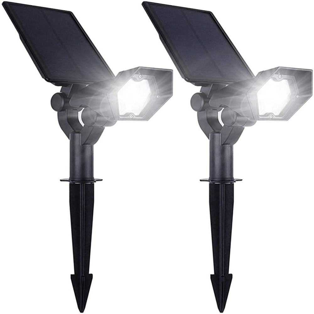 HH203 IP65 Garden Lights Solar Powered Solar Garden Lights Outdoor Waterproof LED Solar Garden Lights Outdoor 2600MAH