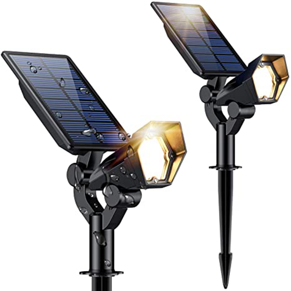 HH203 IP65 Garden Lights Solar Powered Solar Garden Lights Outdoor Waterproof LED Solar Garden Lights Outdoor 2600MAH