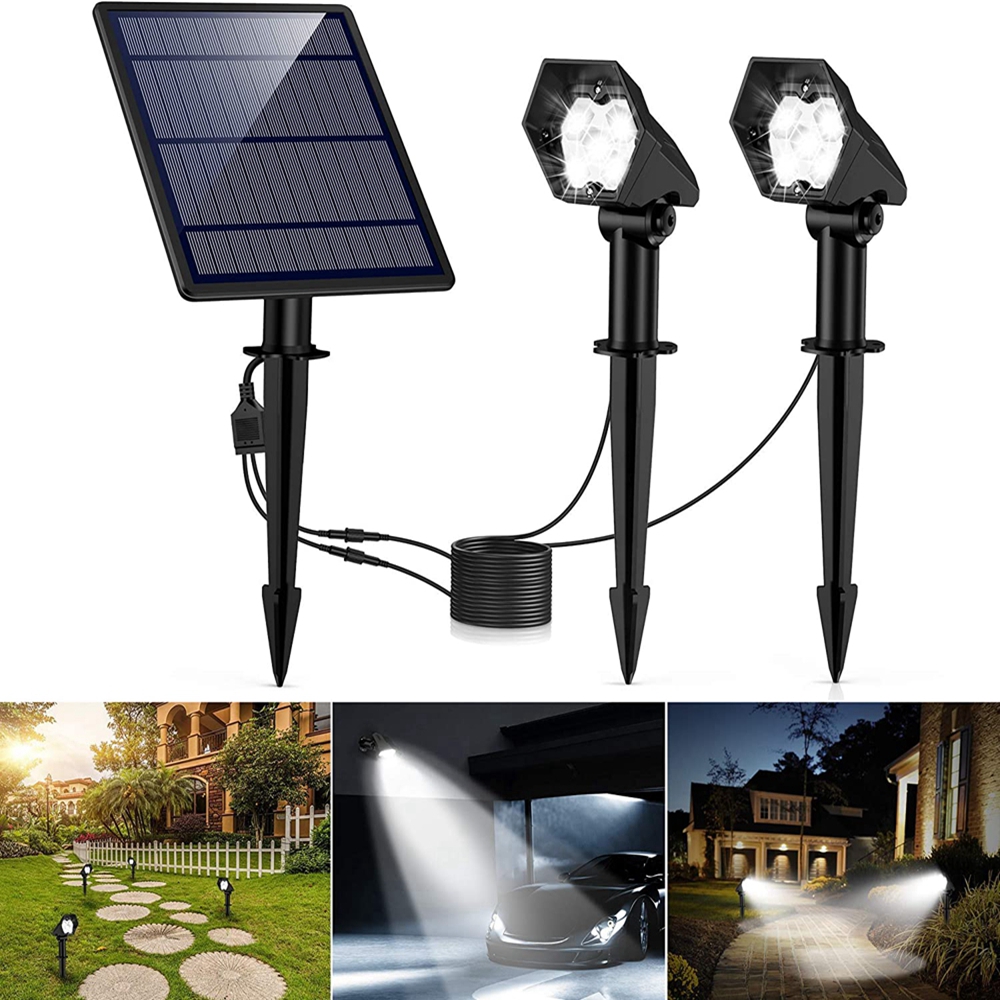 HH193 IP66 Outdoor Garden Solar LED Lamps Wall Lights LED Solar Lights Outdoor Waterproof Solar Flood Lights Outdoor Waterproof LED