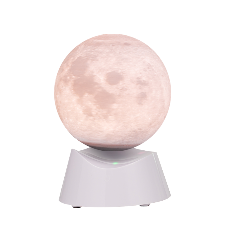 HHS003 3 Color Magnetic  Floating Moon Lamp LED Moon Light  3D Light Planet Lamp  Levitating Floating Moon Lamp Touch Control