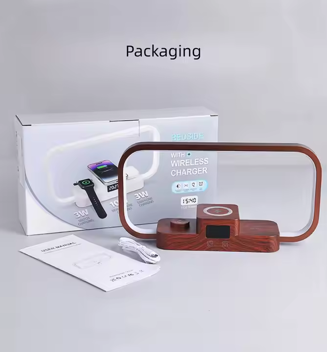HHN-1718  LED Wireless Charging Table Lamp