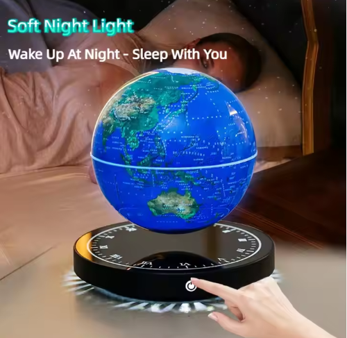 HHS004S  LED Floating Rotation Globe Lamp