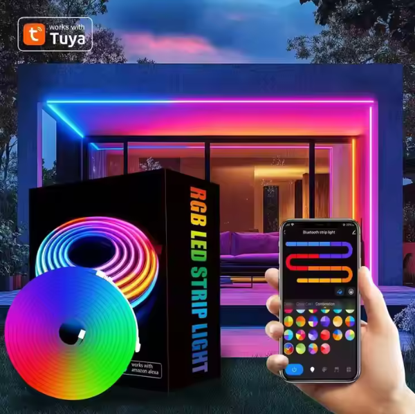 HHS-2106 LED RGB Neon Smart Wifi Strip Light