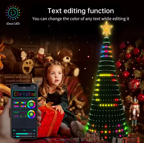 HH-502B-1.5M Smart Christmas Tree Lights String HH-502B-1.5M Smart Christmas Tree Lights String