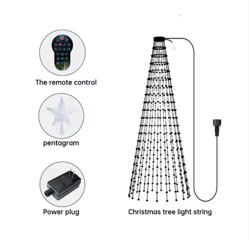 HH-502A-1.5M Smart Christmas Tree Lights String
