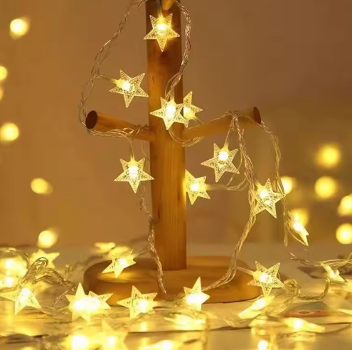 HHS-2101 Little Star Christmas Tree String Lights