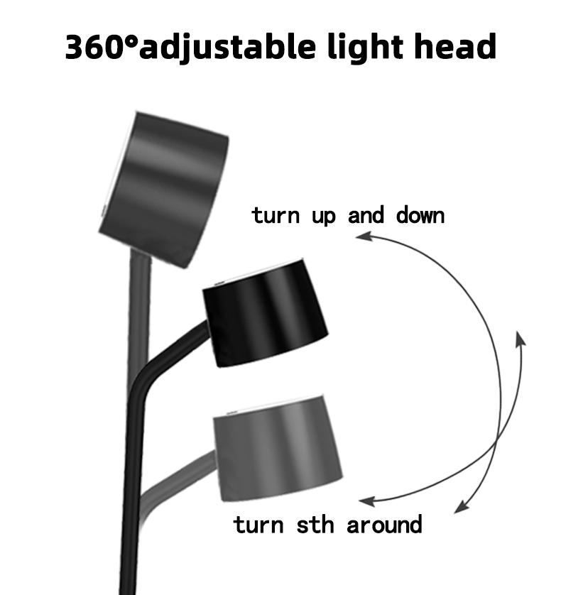 HHT-1772 Wireless Charging Desk Lamp