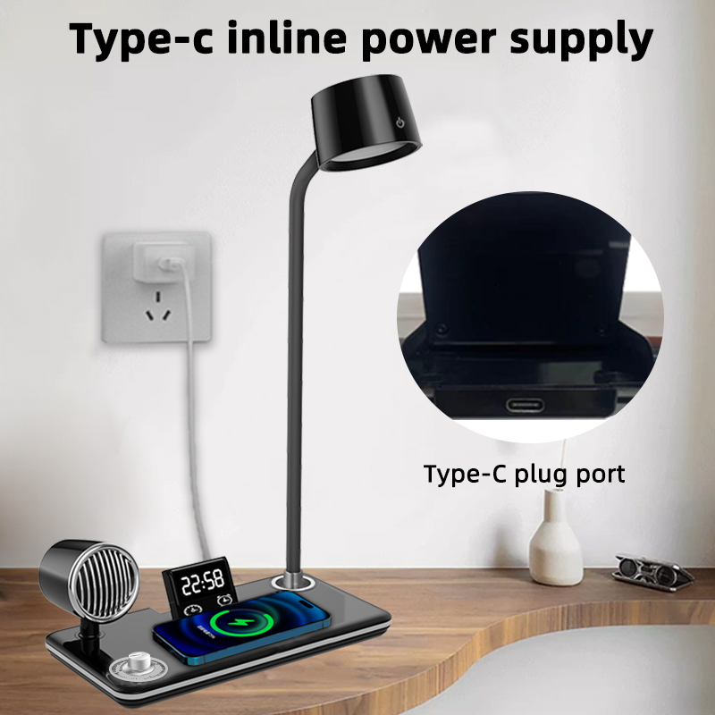 HHT-1772 Wireless Charging Desk Lamp
