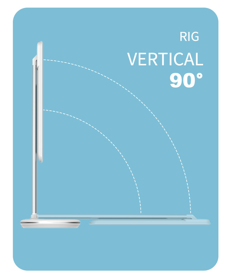 HHT-2096 Wireless Charger Desk Lamp