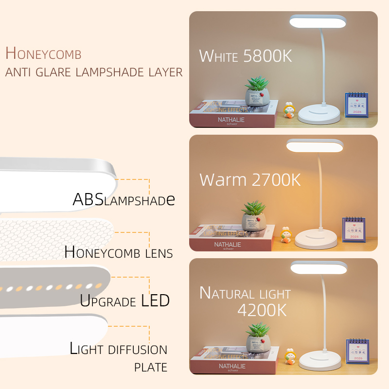 HHT-13T6 LED Rechargeable Table Lamp