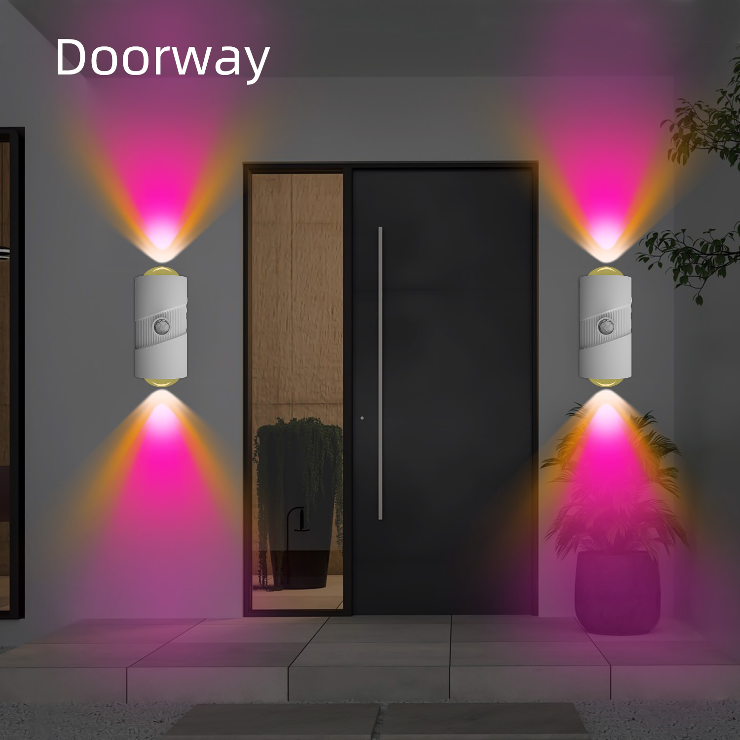 HHN90A  Smart Wall Night Light RGB with sensor