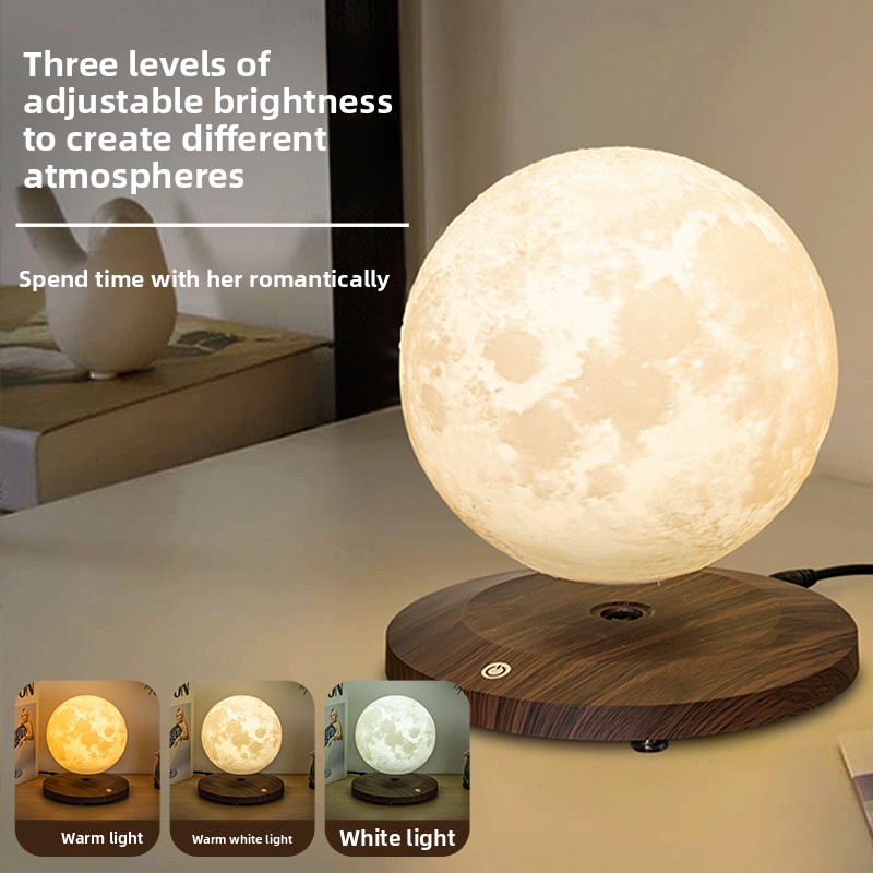 HHS002S Magnetic Levitating Moon Lamp
