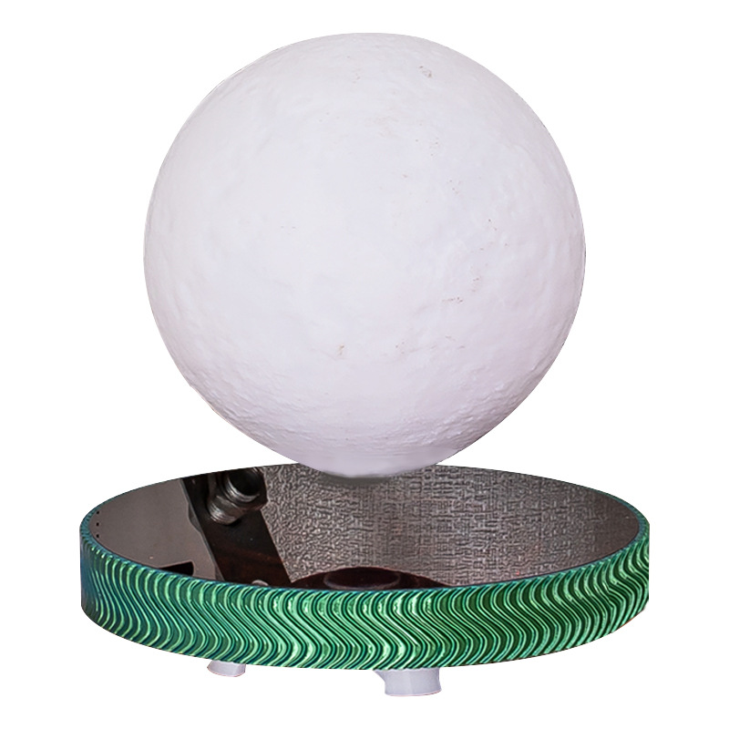 HHS007 Magnetic Levitating 3D Moon Lamp