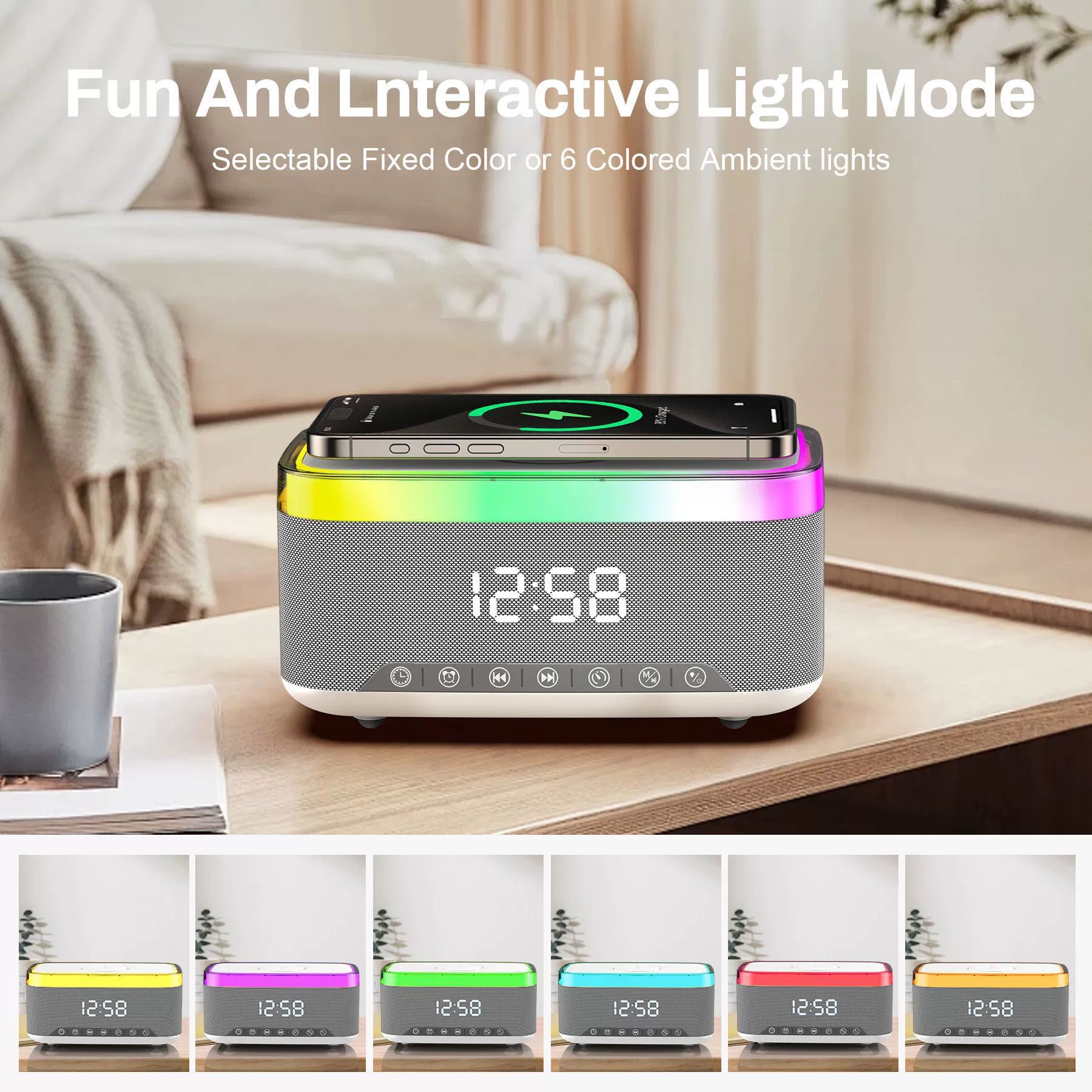 HH-613Wireless Charger Night Light