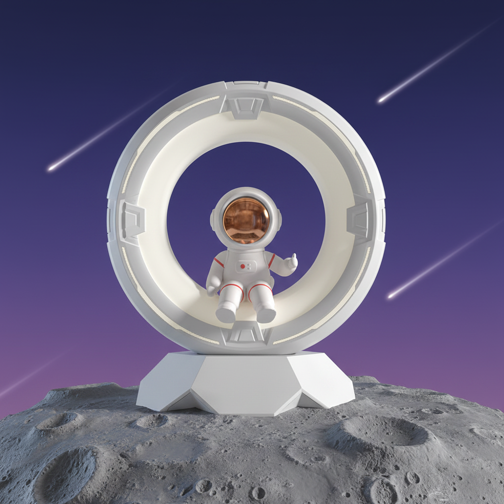HH-D08 Cute Astronaut Lamp
