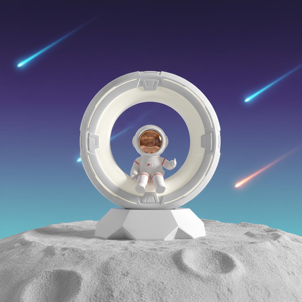 HH-D08 Cute Astronaut Lamp