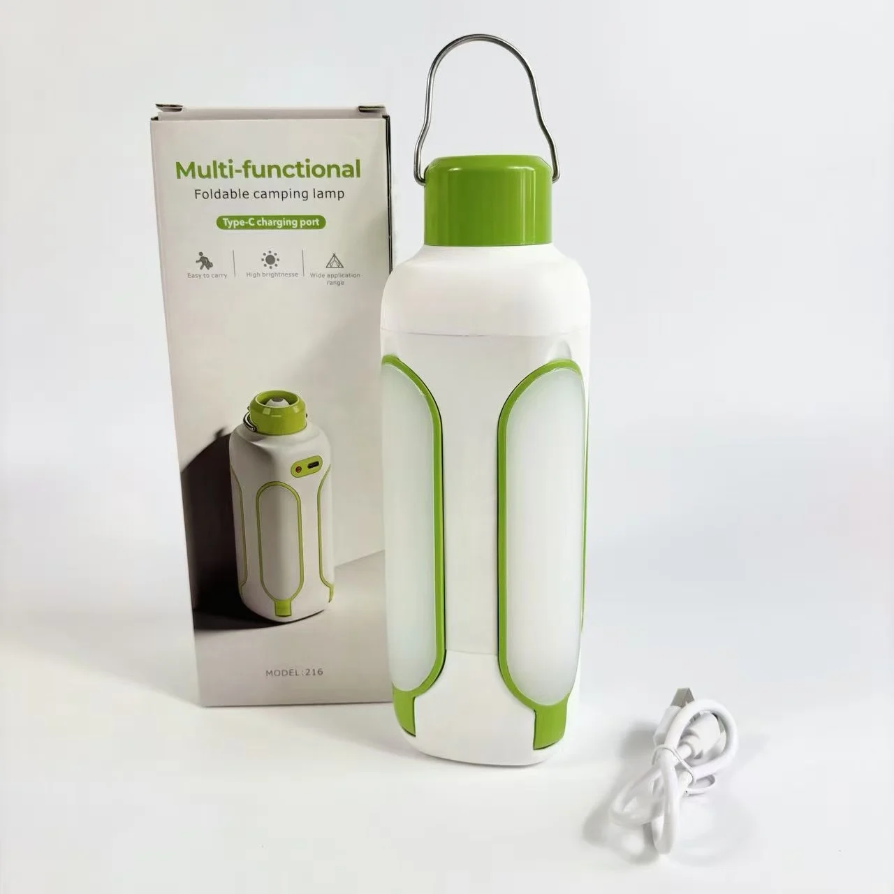 HHE-216Multl-functional Foldable camping lamp